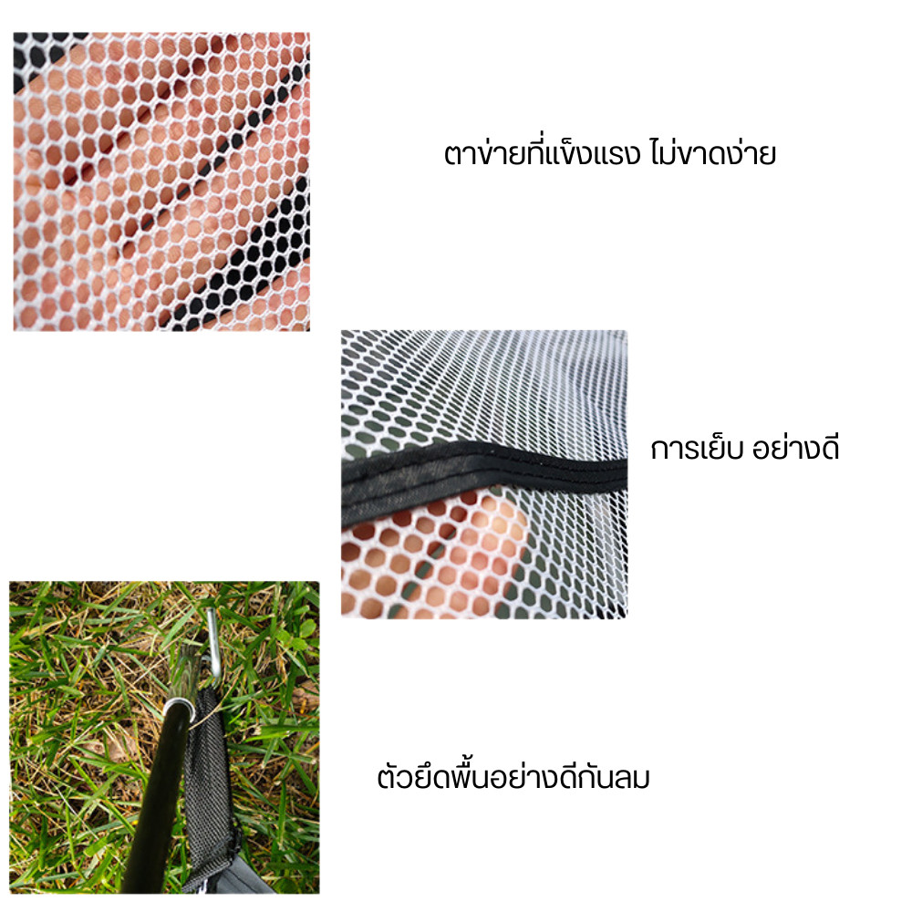 เป้าซ้อมกอล์ฟ ถอดประกอบได้ ใช้งานสะดวก ประหยัดพื้นที่ ตาข่ายช่วยรับแรงลูกกอล์ฟ ลดการเด้งกระดอน ป้องกันความเสียหาย - Image 3